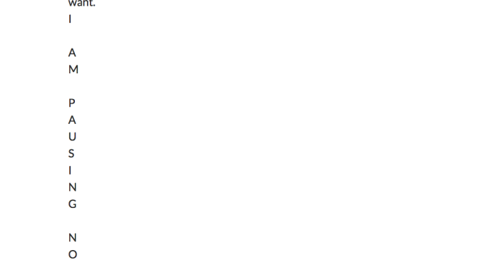 Just Wait: A Found Anagram Poem for Dogtrax