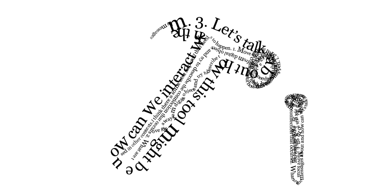 Visual Poetry: Extended Reflection and Inflection
