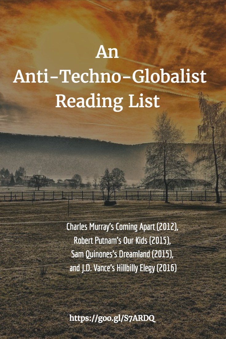 Cool Kid's Holiday Book Flurry:  The Anti-Techno-Globalist
