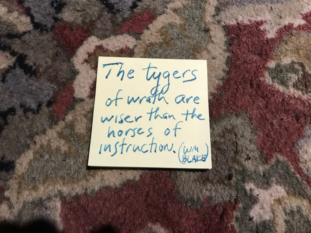 Purpose is to show a quote that defines me.