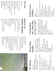 A PocketMod Full of Poems