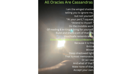 All Oracles Are Cassandras